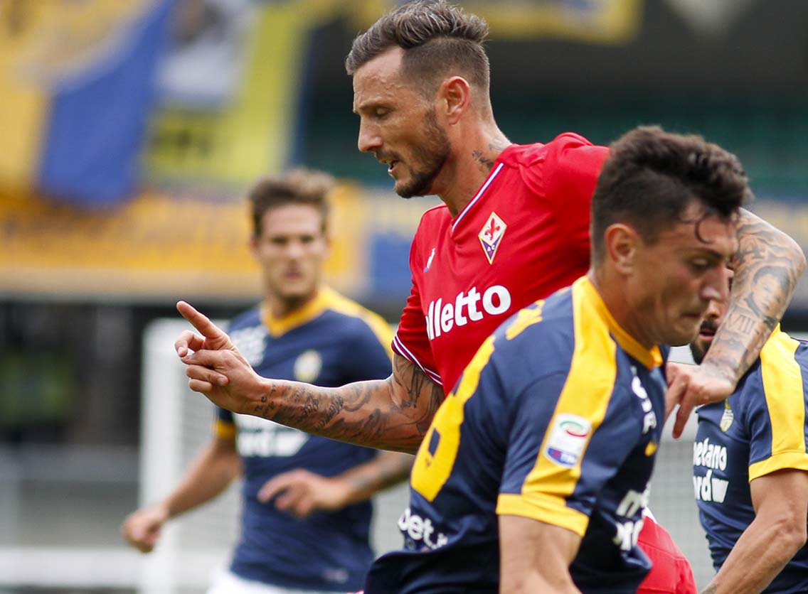 VERONA-FIORENTINA 10-09-2017. THEREAU. GALASSI SILVANO