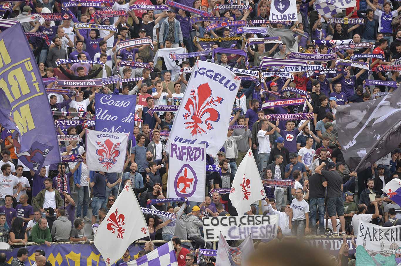 Fede viola, Firenze non molla: nessuna contestazione da parte dei tifosi
