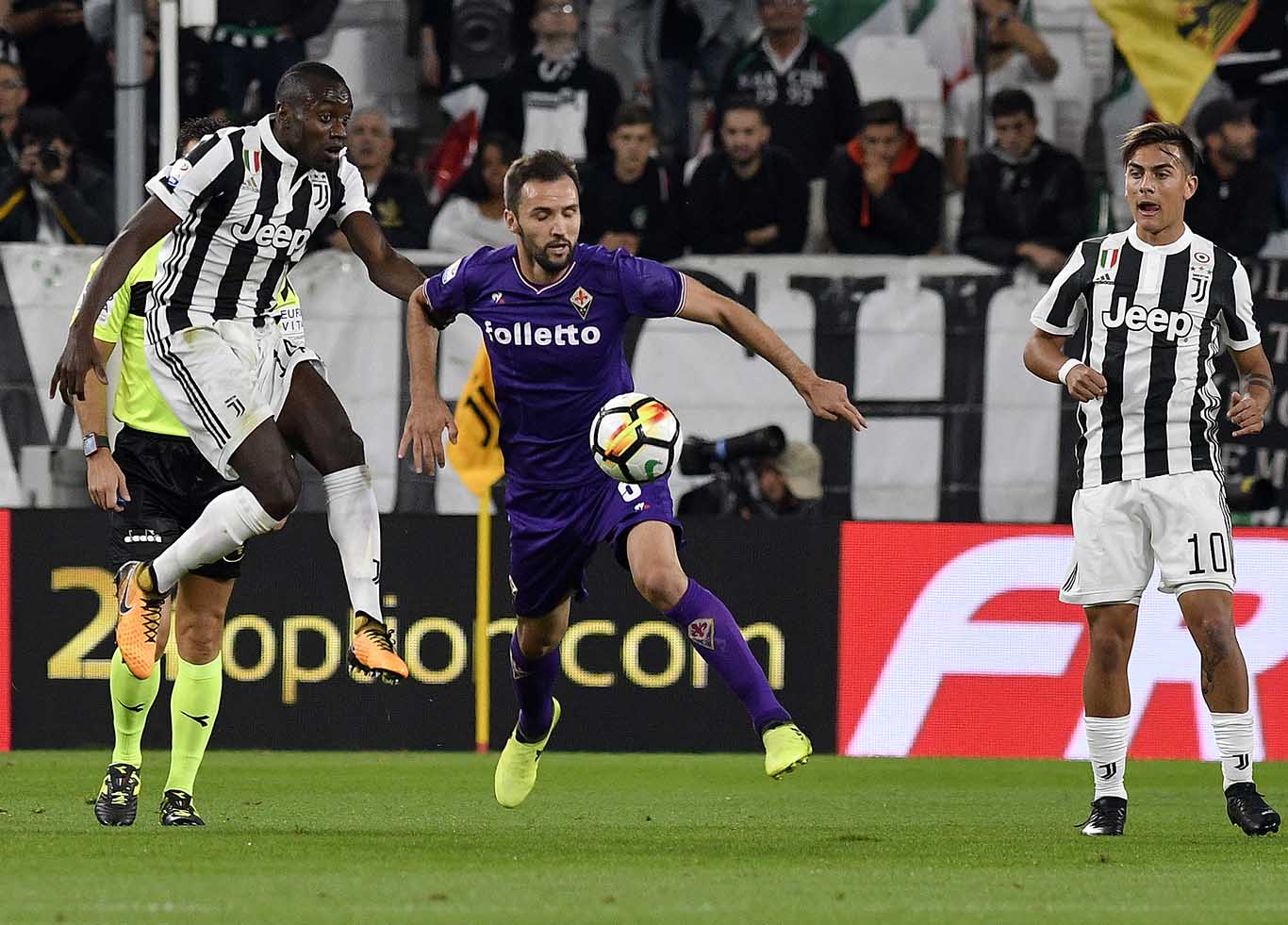 JUVENTUS-FIORENTINA. 20-09-2017. MILAN BADELJ. GALASSI SILVANO