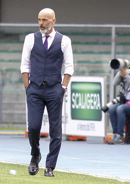 VERONA-FIORENTINA 10-09-2017. STEFANO PIOLI. GALASSI SILVANO