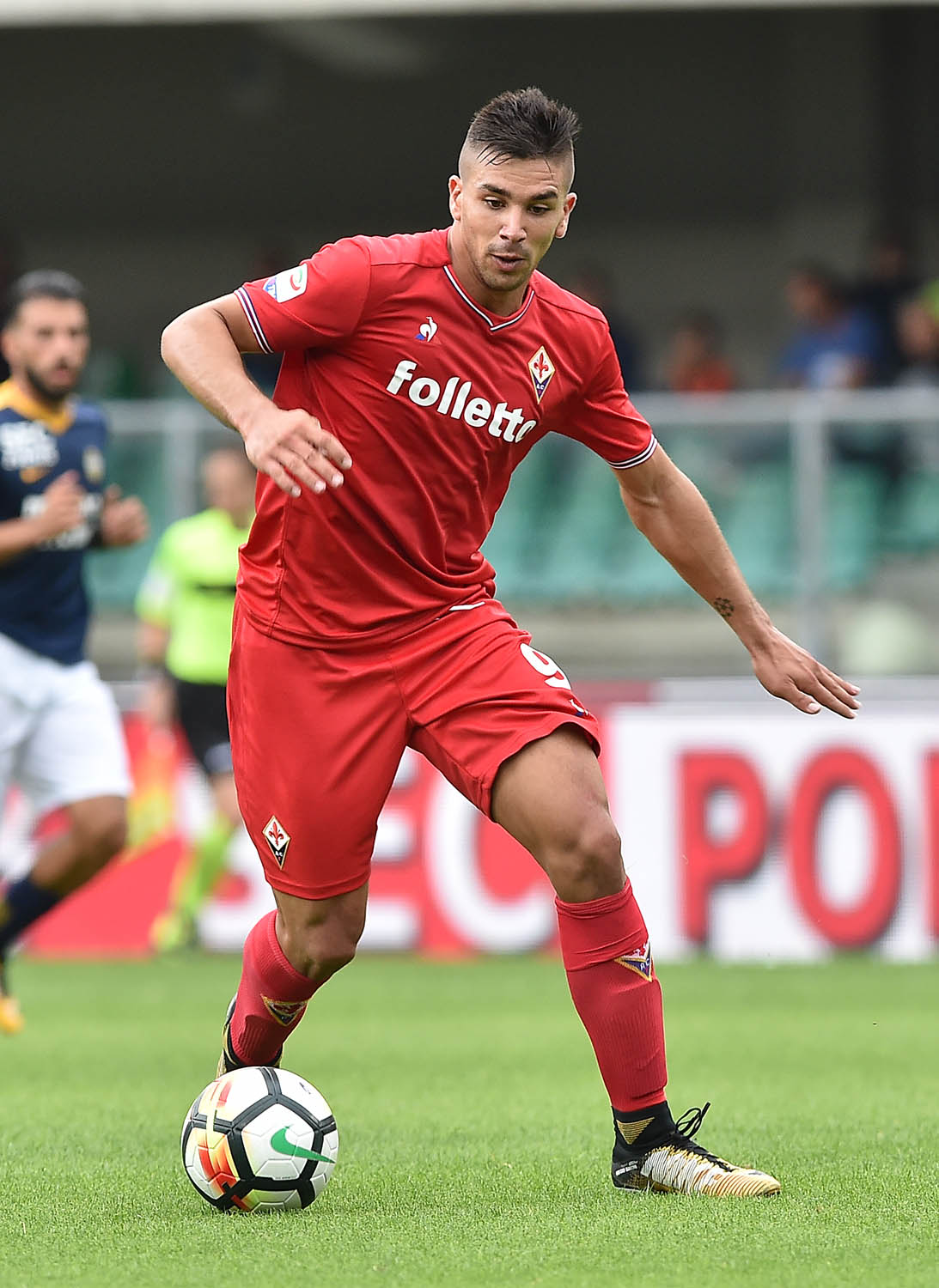 VERONA, ITALIA, 10 SETTEMBRE 2017, STADIO MARC'ANTONIO BENTEGODI, 3° GIORNATA CAMPIONATO SERIE A TIM 2017/2018, INCONTRO TRA LE SQUADRE DELL'HELLAS VERONA E DELLA FIORENTINA, NELLA FOTO: GIOVANNI SIMEONE