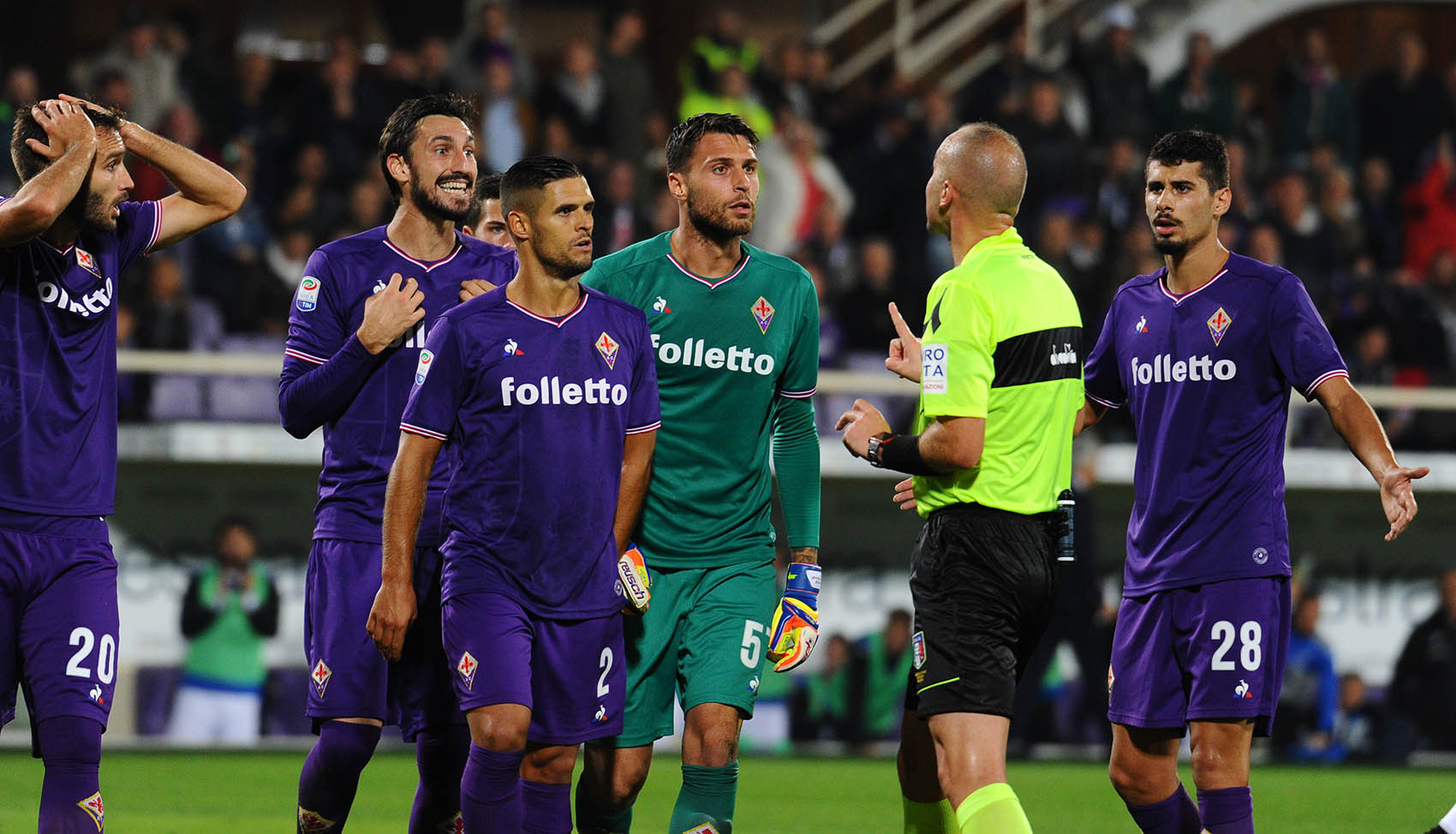 Ahi Pairetto. Disastroso l’anno scorso contro l’Atalanta. Fece infuriare i viola. I precedenti