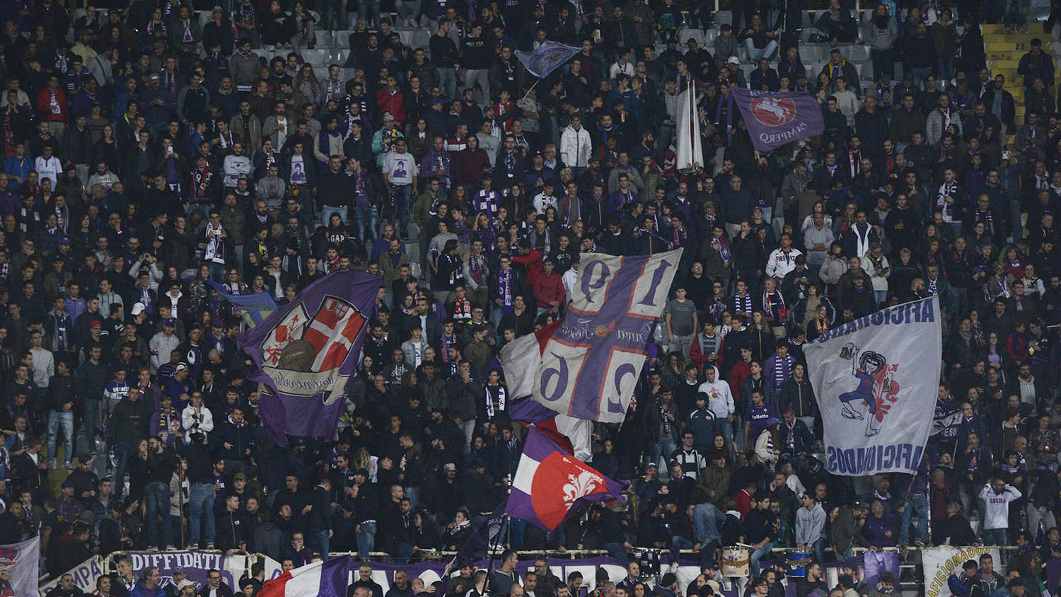 25-10-2017.FIORENTINA-TORINO. TIFOSI.SILPRESS