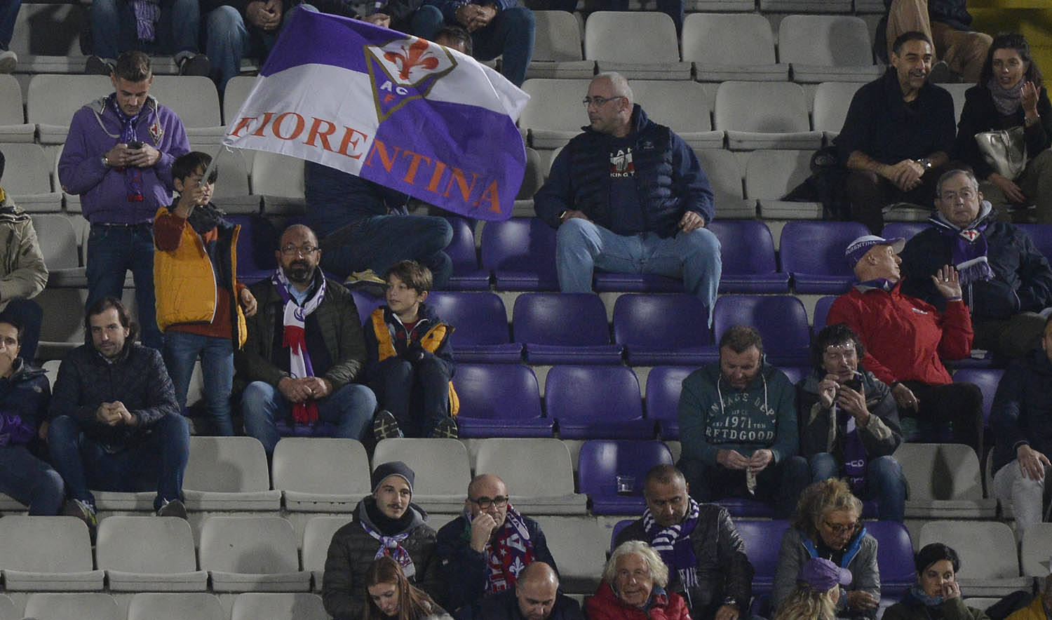 25-10-2017.FIORENTINA-TORINO. TIFOSI.SILPRESS