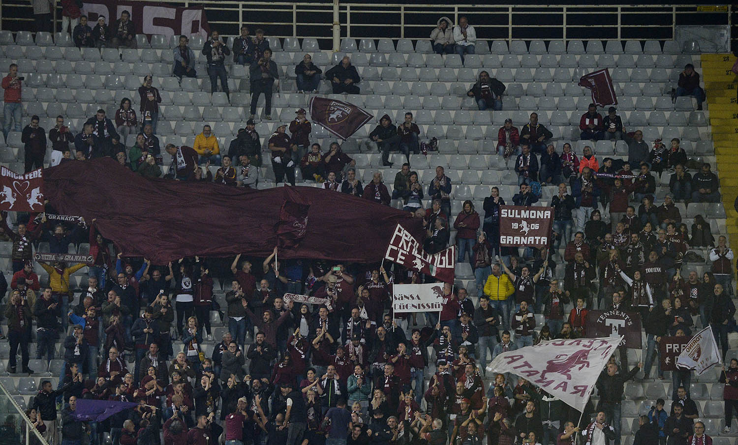 25-10-2017.FIORENTINA-TORINO. TIFOSI.SILPRESS