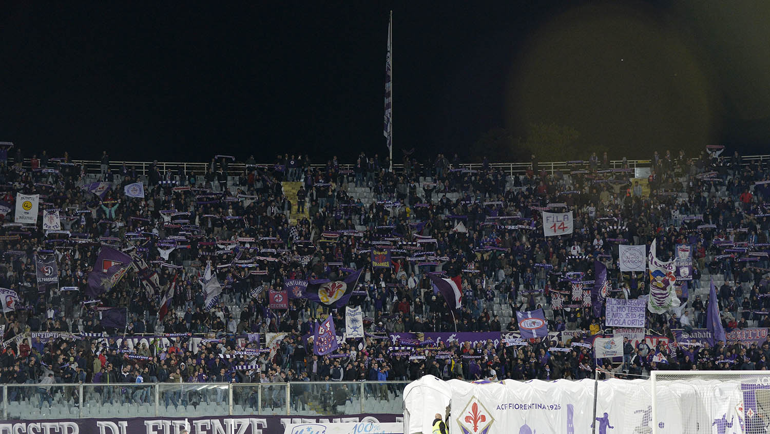 25-10-2017.FIORENTINA-TORINO. TIFOSI.SILPRESS