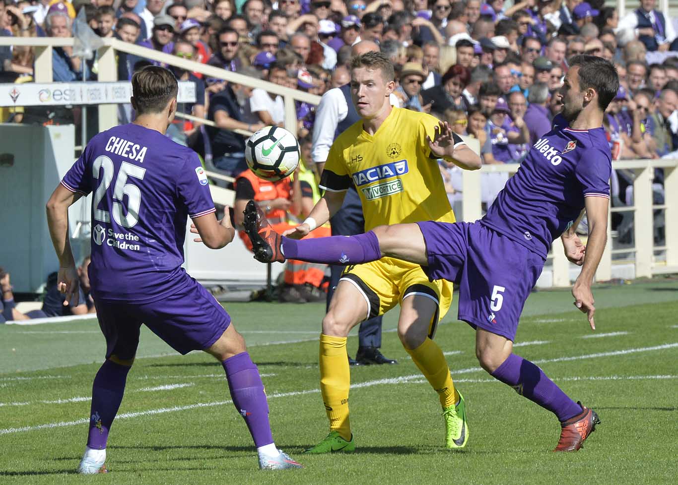 FIORENTINA-UDINESE 15-10-2017 MILAN BADELJ. GALASSI SILVANO