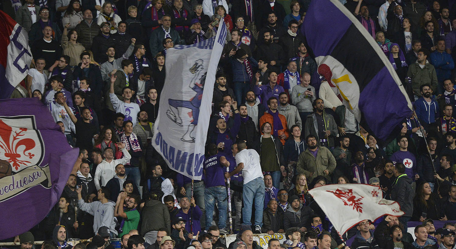 25-10-2017.FIORENTINA-TORINO. TIFOSI.SILPRESS