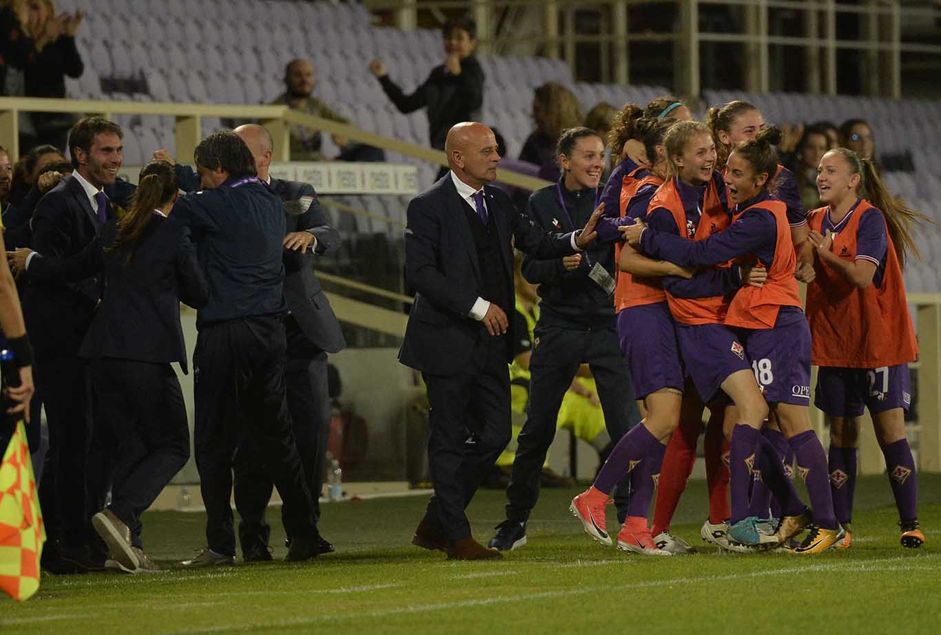 Primavera femminile, la Fiorentina batte il Siena per 9-0