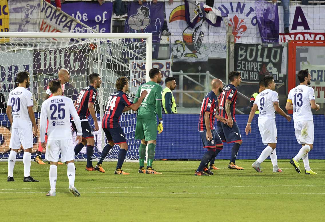 CROTONE-FIORENTINA 29-10-2017 . SILPRESS