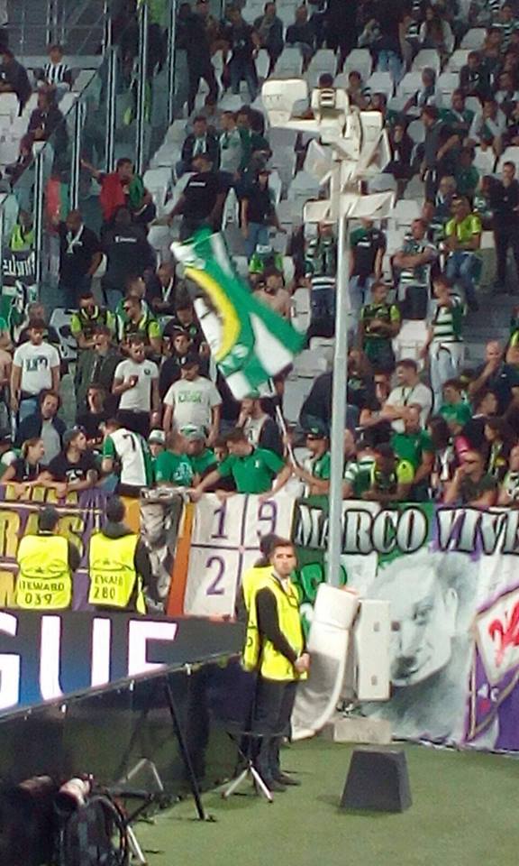 Gemellaggio, tifosi viola a Torino insieme a quelli dello Sporting Lisbona (FOTO)