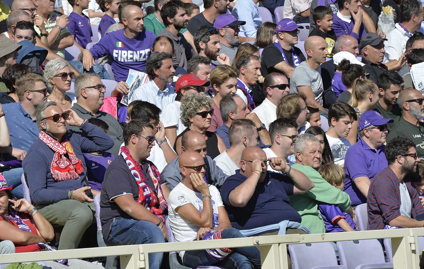 FIORENTINA-UDINESE 15-10-2017 TIFOSI. GALASSI SILVANO