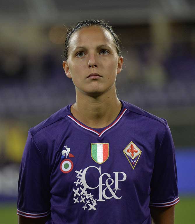 FIORENTINA WOMEN'S-FORTUNA HJORRING 04-10-2017 CHAMPIONS LEAGUE. VALERY VIGILUCCI. GALASSI SILVANO