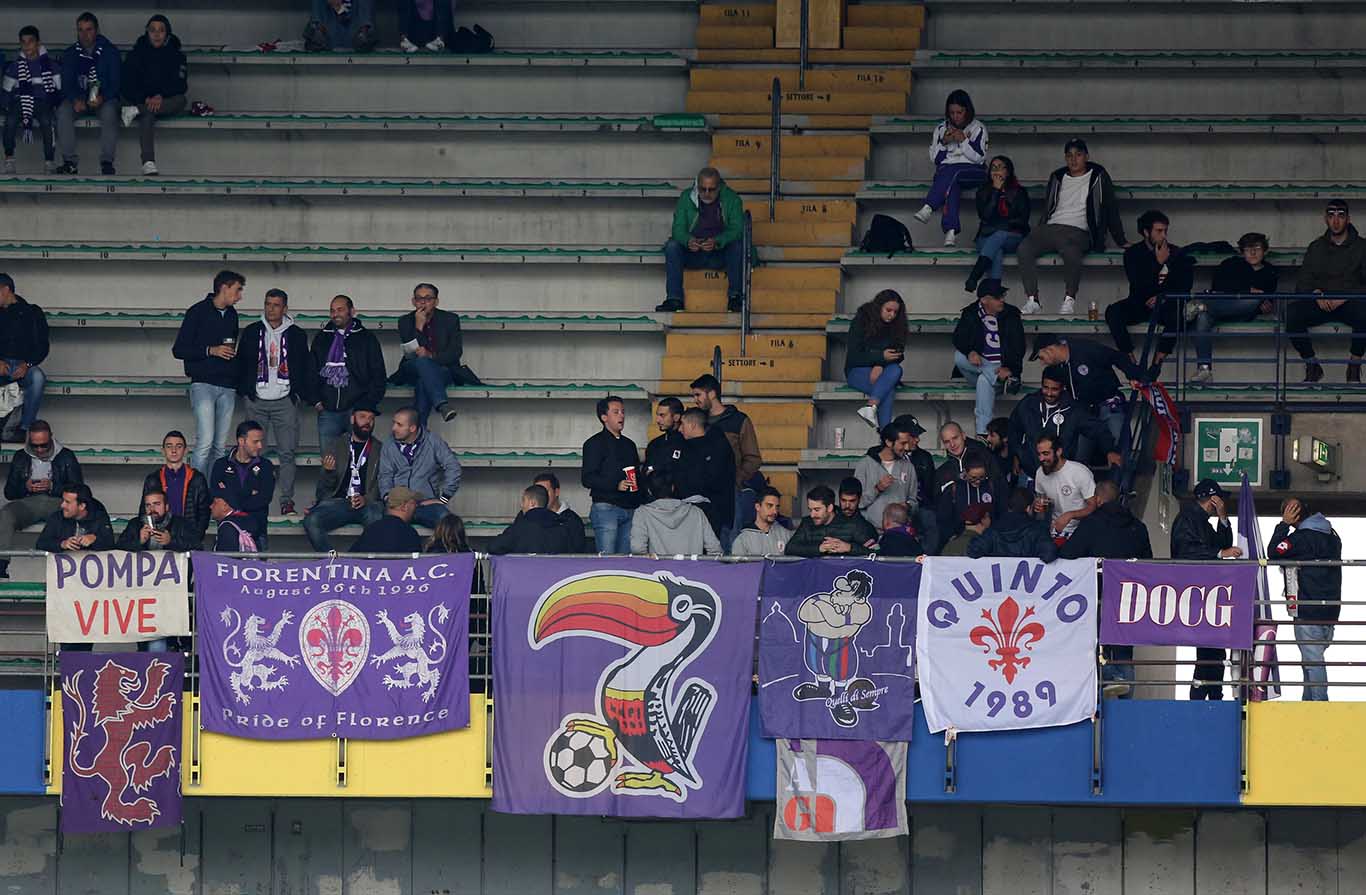 CHIEVO VERONA - FIORENTINA 01-10-2017 TIFOSI. SILPRESS/ALBERTO MARIANI