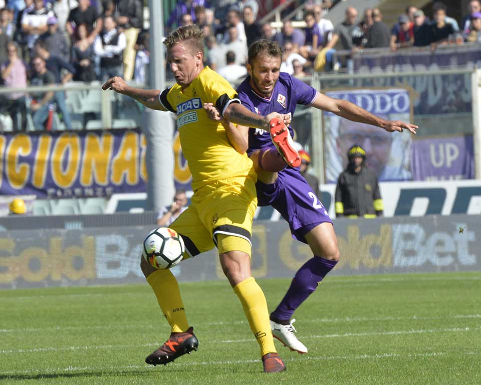 Udinese-Fio a confronto: friulani in striscia negativa record. Pochi gol fatti, molti subiti