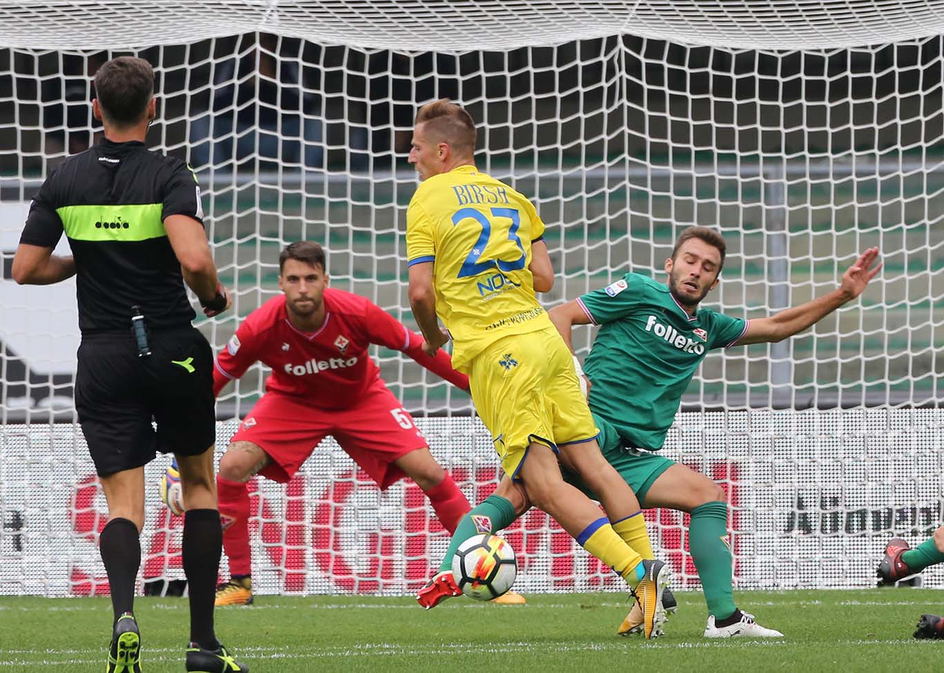 CHIEVO VERONA - FIORENTINA 01-10-2017 GERMAN PEZZELLA. SILPRESS/ALBERTO MARIANI