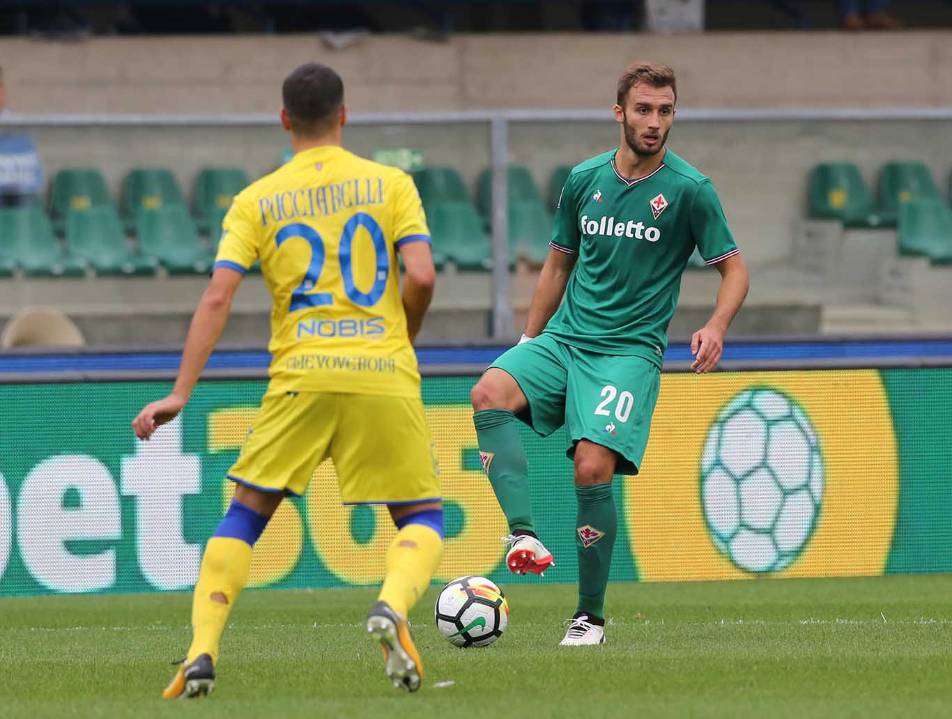 CHIEVO VERONA - FIORENTINA 01-10-2017 GERMAN PEZZELLA. SILPRESS/ALBERTO MARIANI
