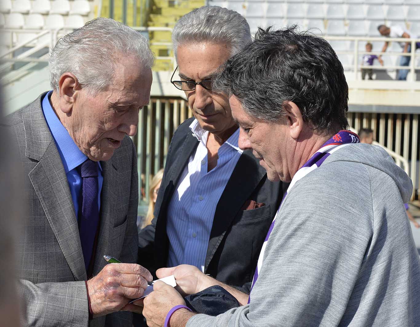 FIORENTINA-UDINESE 15-10-2017 NARCISIO PARIGI E GINO SALICA. GALASSI SILVANO
