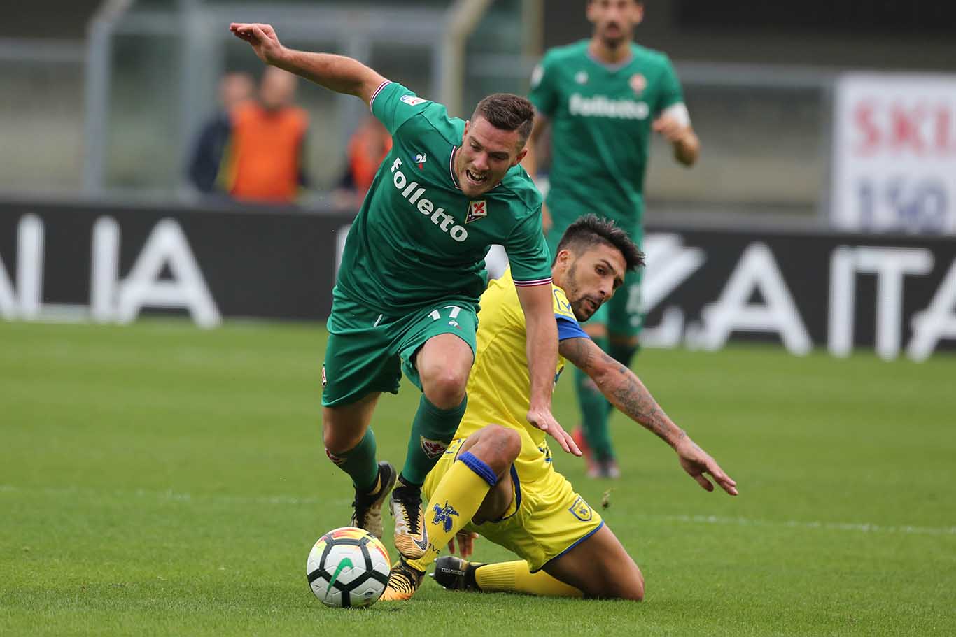 CHIEVO VERONA - FIORENTINA 01-10-2017 JORDAN VERETOUT. SILPRESS/ALBERTO MARIANI