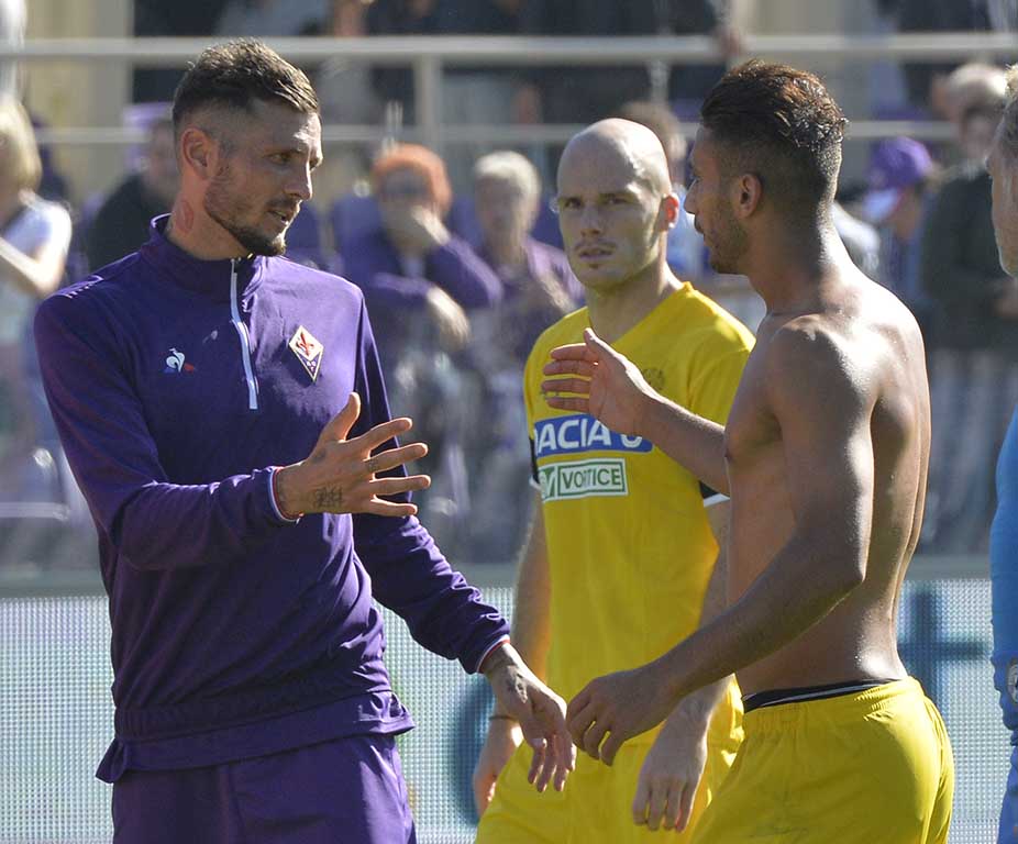 FIORENTINA-UDINESE 15-10-2017 THEREAU. GALASSI SILVANO