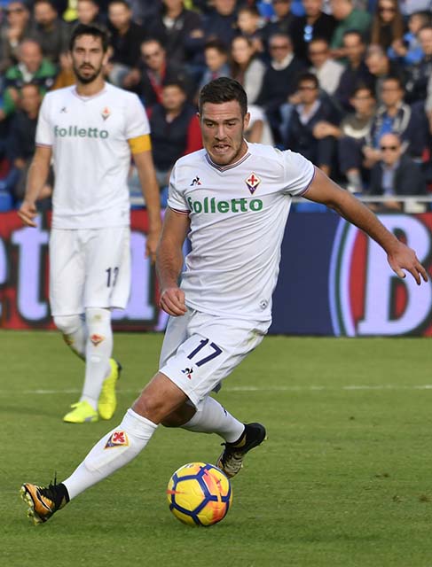 CROTONE-FIORENTINA 29-10-2017 JORDAN VERETOUT. SILPRESS