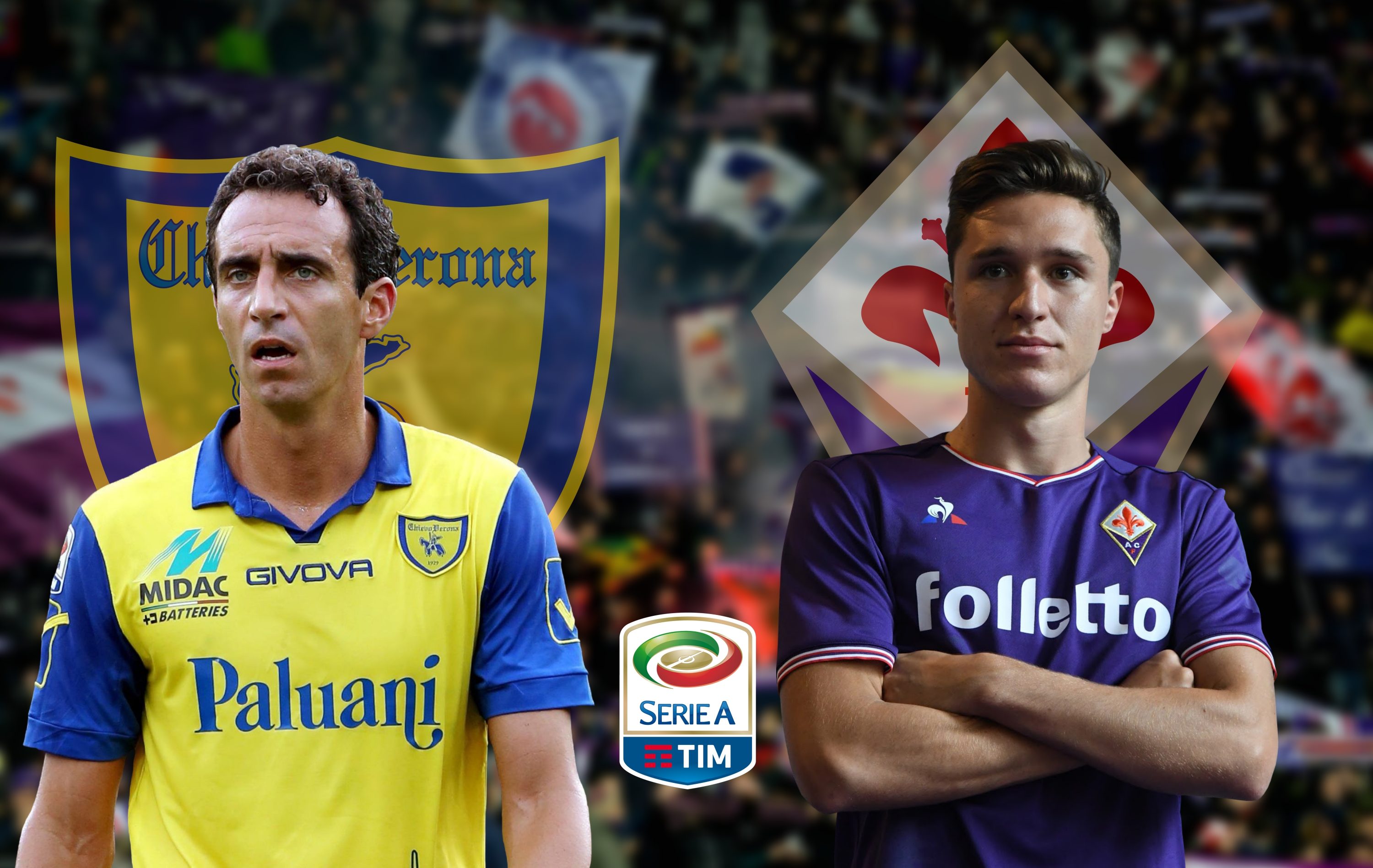 Chievo Verona-Fiorentina, finisce 2-1: doppio Castro ribalta il vantaggio di Simeone