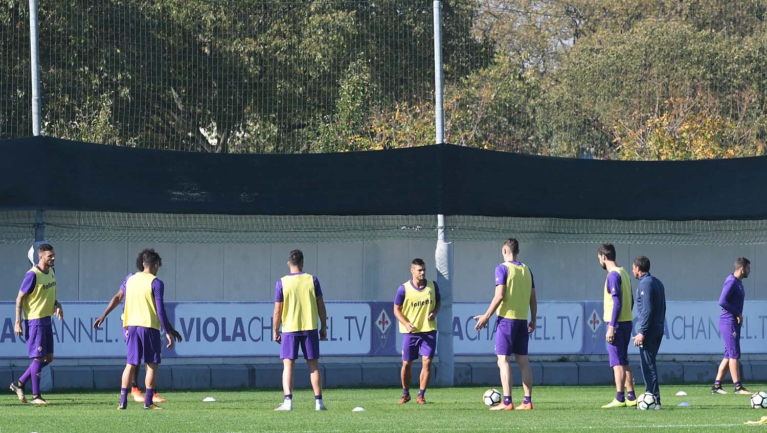 Programma di oggi: allenamento in vista della trasferta a Milano