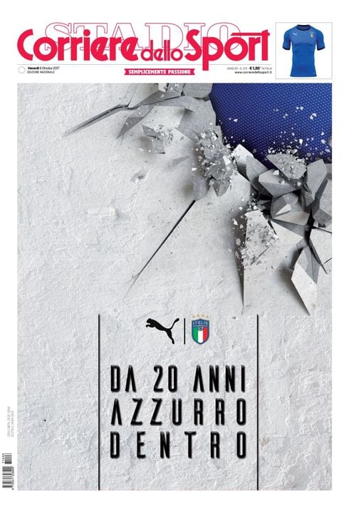 Quotidiani: la prima pagina di Qs, Stadio, Gazzetta, Corriere dello Sport, Tuttosport