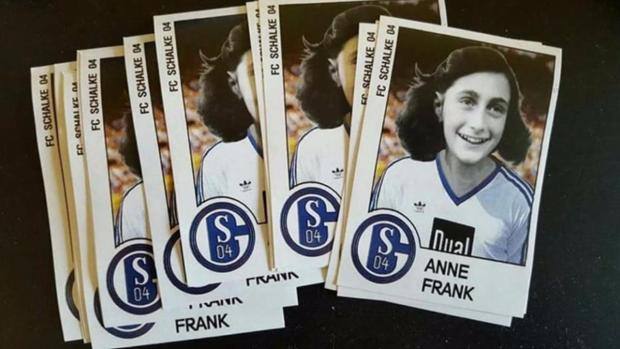 In Germania gli ultras "copiano" i laziali con adesivi di Anna Frank