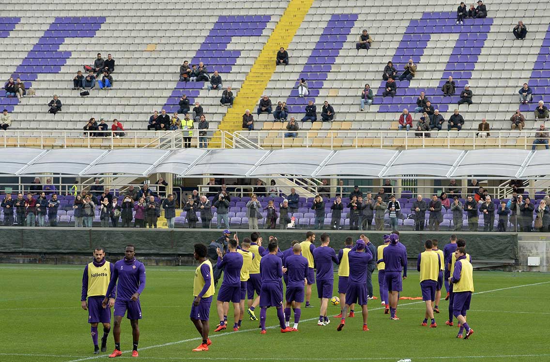 Comunicato ACF: giovedì al Franchi partita d'allenamento a porte aperte