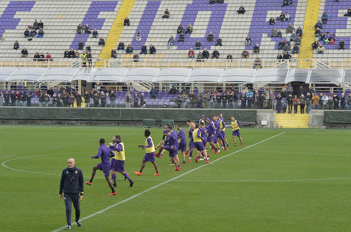Programma di oggi: squadra al lavoro senza i nazionali. Primavera in campo al Viareggio