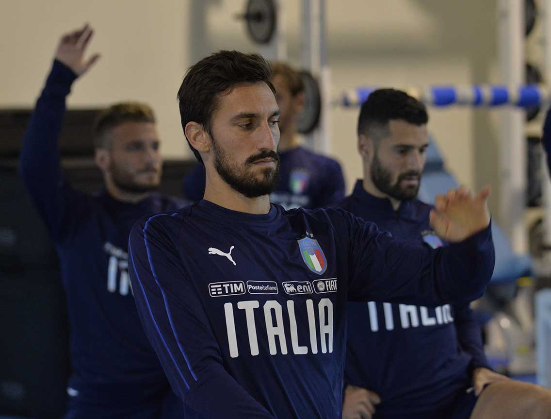 COVERCIANO 06-11-2017 RITIRO DELLA NAZIONALE. DAVIDE ASTORI. SILPRESS/GALASSI SILVANO