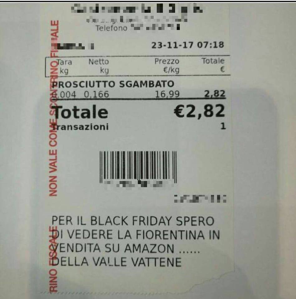 Giornata di Black Friday, c'è chi suggerisce di vendere la Fiorentina (FOTO)