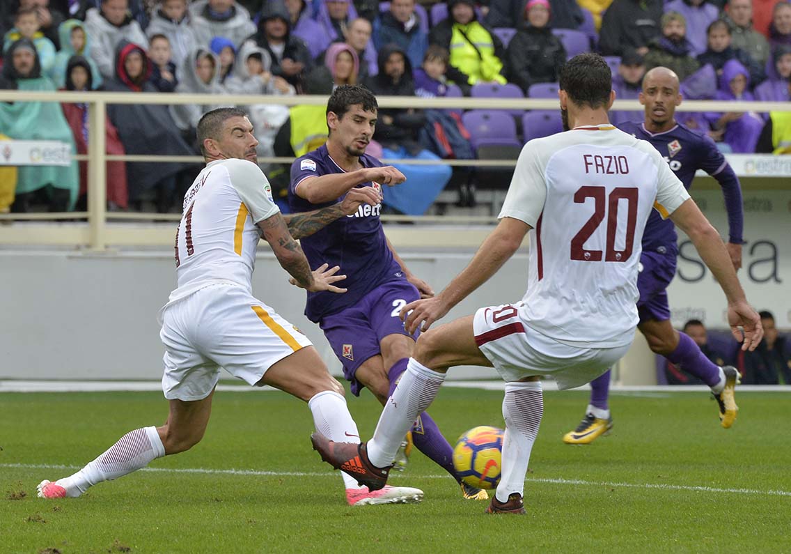 FIORENTINA-ROMA 05-11-2017 GIL DIAS. SILPRESS/GALASSI SILVANO