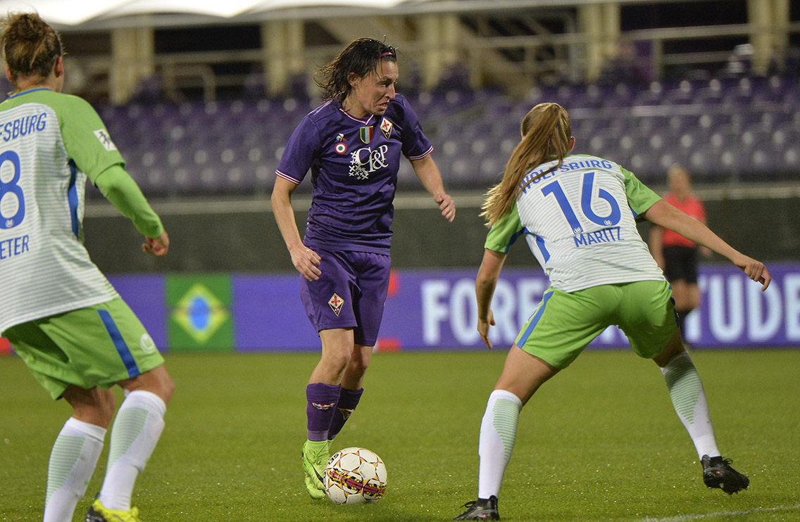 Fiorentina Women's-Wolfsburg 0-4, le IMMAGINI nel Fotoalbum di VI.IT