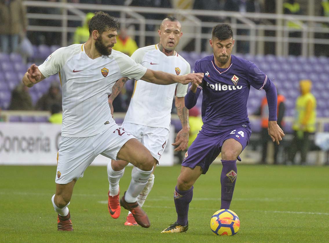 FIORENTINA-ROMA 05-11-2017 MARCO BENASSI. SILPRESS/GALASSI SILVANO
