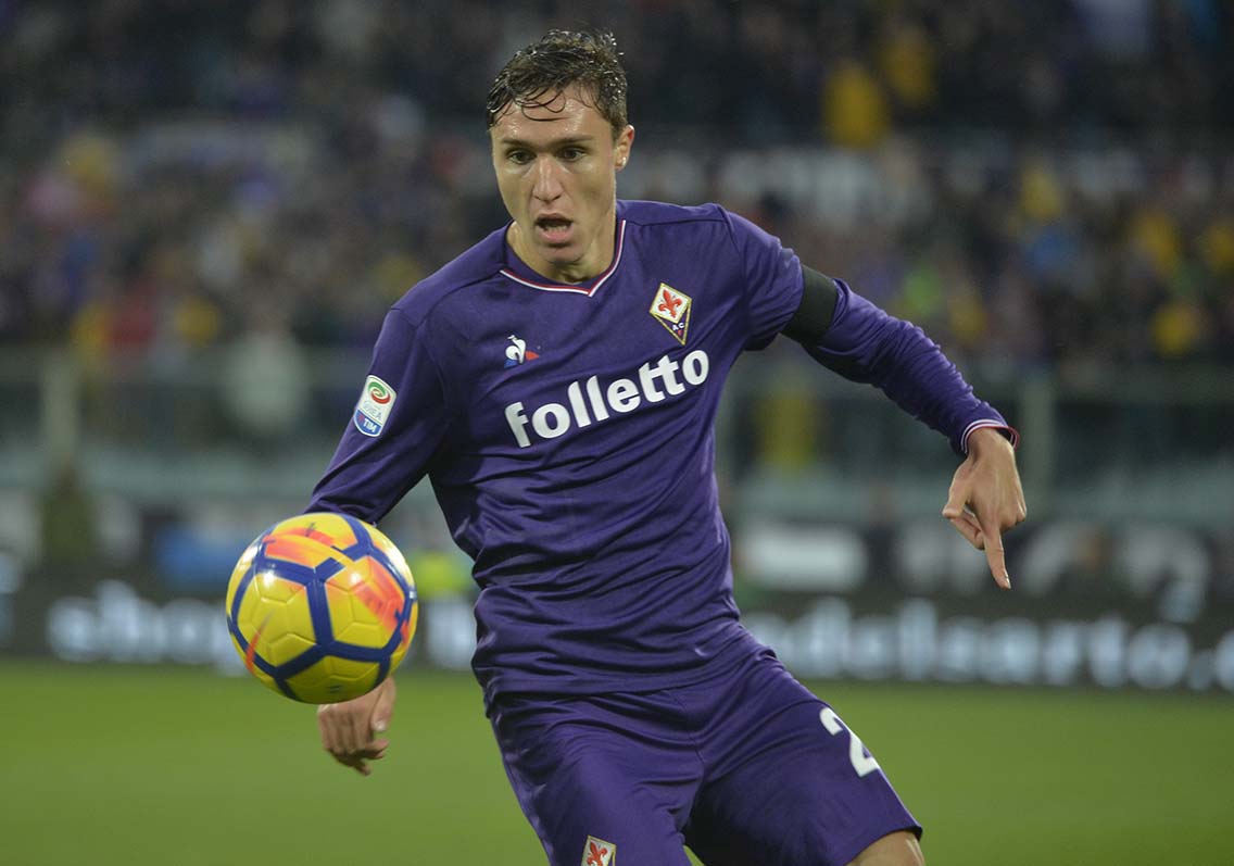 Fiorentina-Milan, Chiesa in panchina: gioca Gil Dias