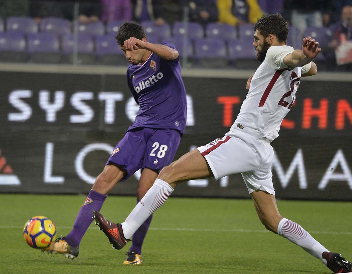 FIORENTINA-ROMA 05-11-2017 GIL DIAS SILPRESS/GALASSI SILVANO