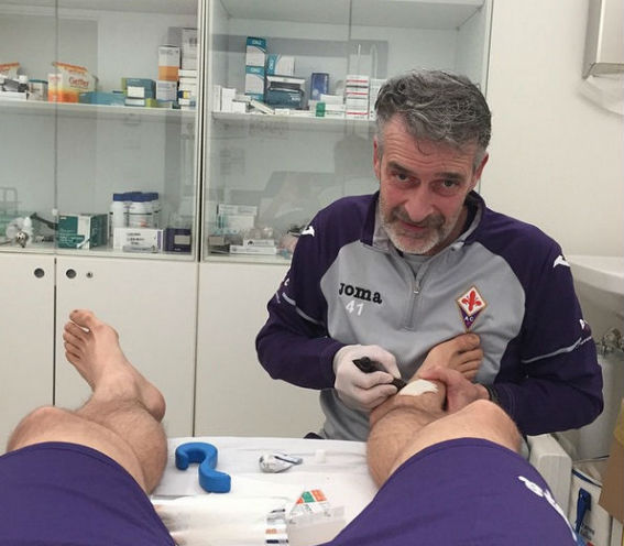 Lo storico massaggiatore Maurizio Fagorzi è tornato alla Fiorentina