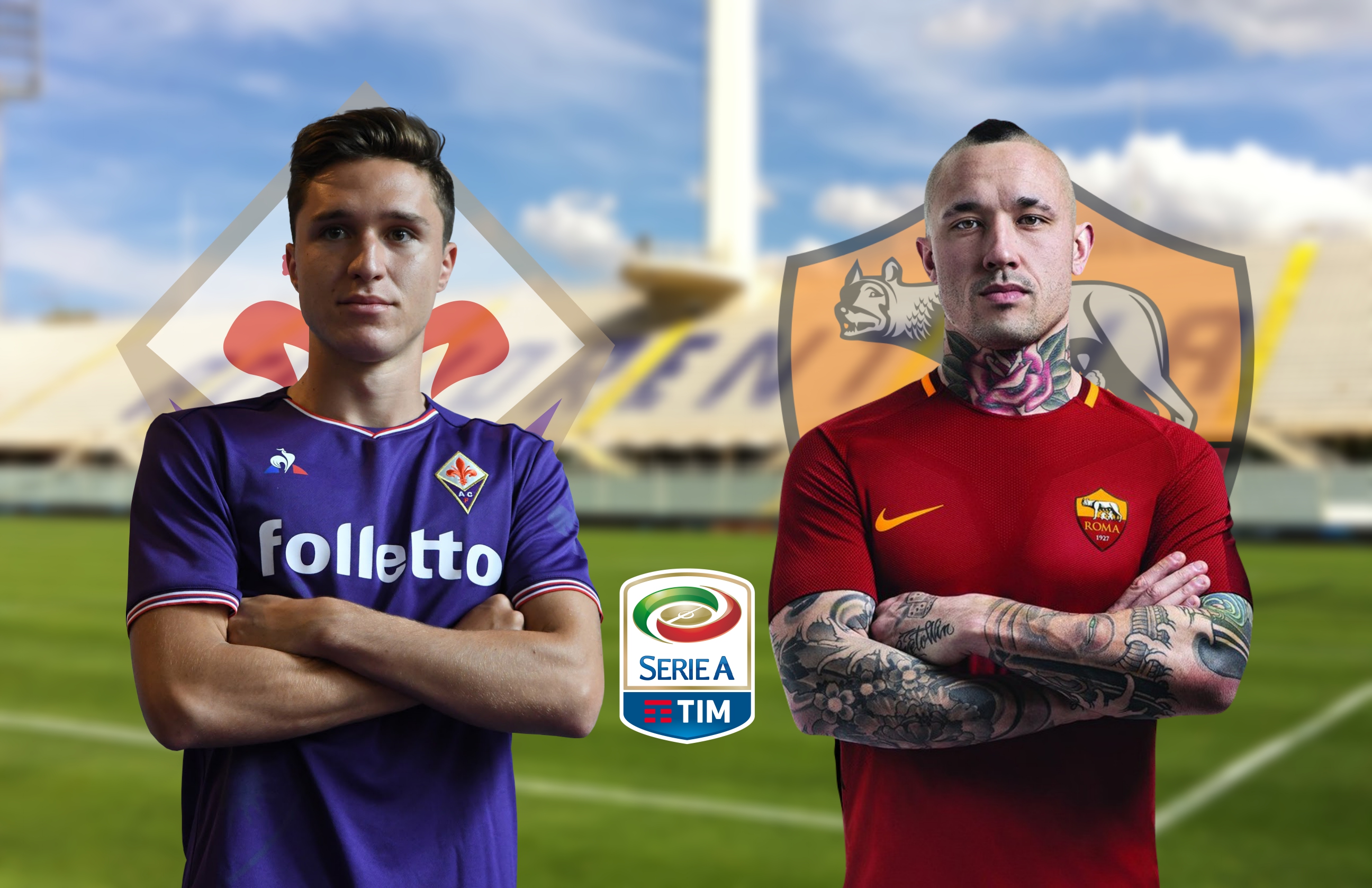 Fiorentina-Roma 2-4: Veretout e Simeone a segno, ma è poker giallorosso