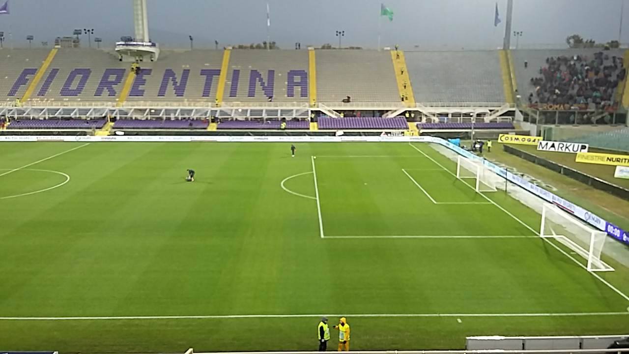 Da Fiorentina-Milan nuove bandierine e nuove reti al Franchi (FOTO)