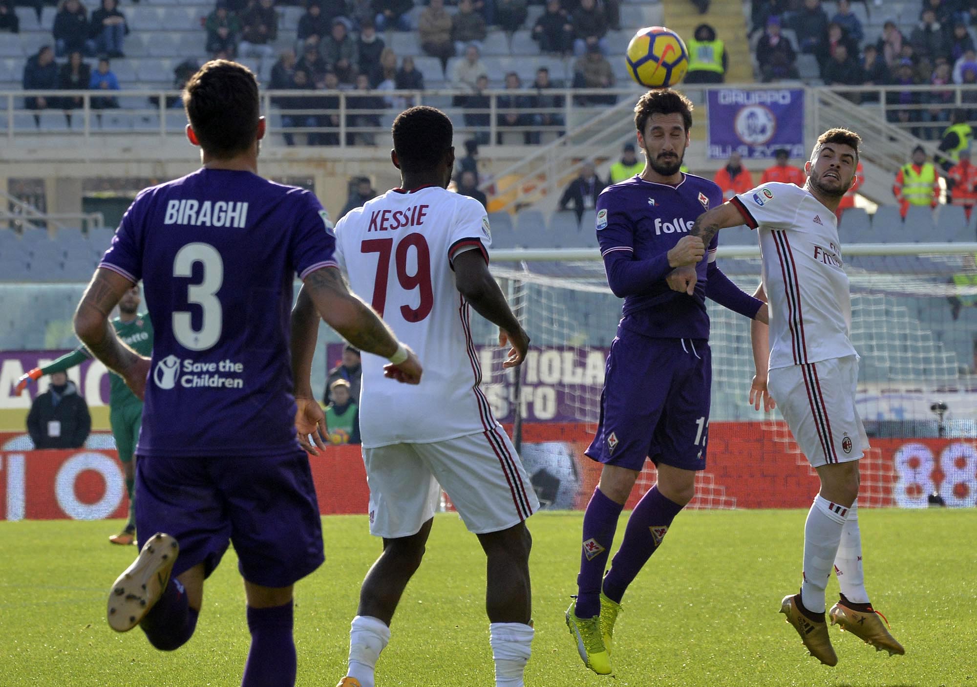 La Fiorentina perde due punti: il Cholito non basta, Romagnoli graziato