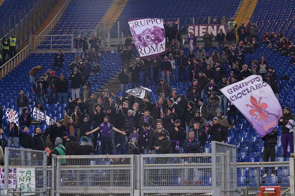 Lazio-Fiorentina, biglietti per il settore ospiti in vendita a 20 euro