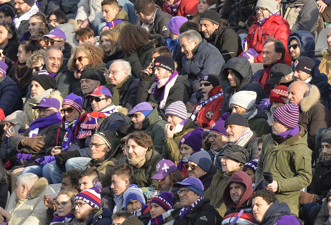 Fiorentina-Sassuolo 3-0, Tifosi Fiorentina Viola