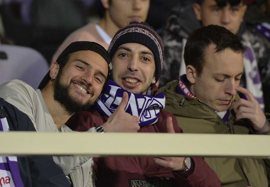 FIORENTINA-SAMPDORIA 13-12-2017 TIFOSI DELLA FIORENTINA. SILPRESS/GALASSI SILVANO