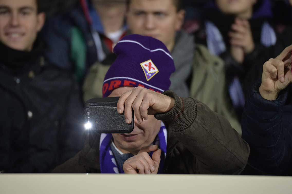 FIORENTINA-SAMPDORIA 13-12-2017 TIFOSI DELLA FIORENTINA. SILPRESS/GALASSI SILVANO