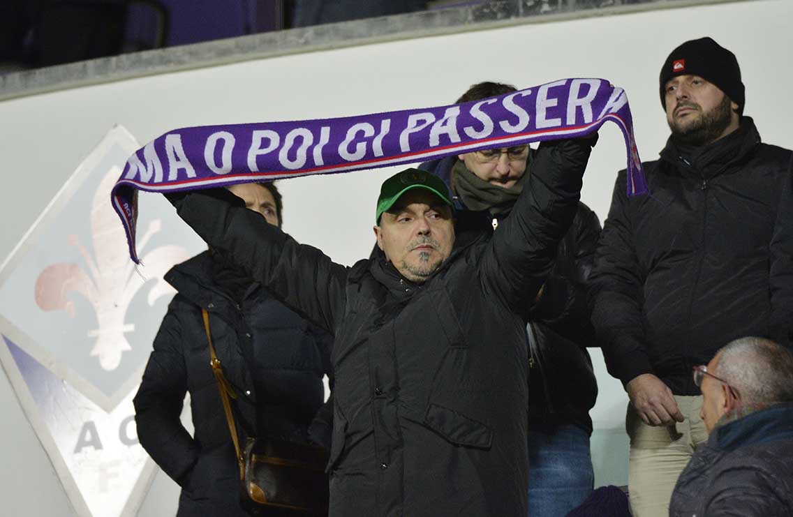 FIORENTINA-SAMPDORIA 13-12-2017 TIFOSI DELLA FIORENTINA. SILPRESS/GALASSI SILVANO