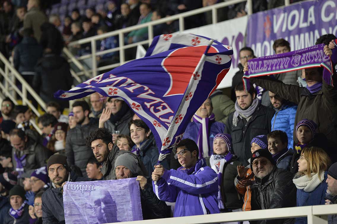FIORENTINA-SAMPDORIA 13-12-2017 TIFOSI DELLA FIORENTINA. SILPRESS/GALASSI SILVANO