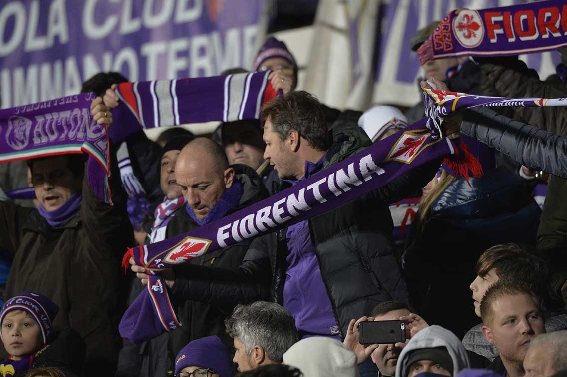 FIORENTINA-SAMPDORIA 13-12-2017 TIFOSI DELLA FIORENTINA. SILPRESS/GALASSI SILVANO
