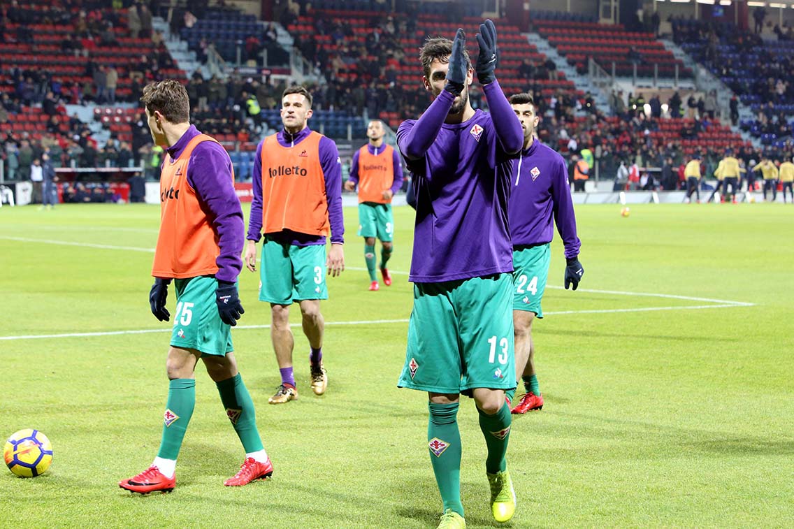 Cagliari (CA) 22 12 2017 Campionato Serie A TIM incontro Cagliari - Fiorentina Nella foto: davide astori SILPRESS/ENRICO LOCCI